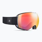 Julbo Lightyear Reactiv High Contrast ski goggles black/grey/flash red