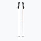 Ski poles Black Crows Stans black/orange