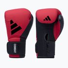 adidas Combat 50 red boxing gloves