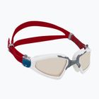 Aquasphere Kayenne Pro white/grey/photochromatic swimming goggles EP3040910LPH