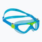 Aquasphere Vista children's swimming mask turquoise/yellow/clear MS5084307LC