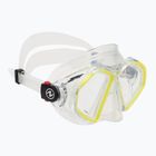 Aqualung Hawkeye transparent/yellow diving mask MS5570007