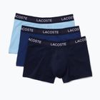 Lacoste men's boxer shorts 3-pack blue 5H9623
