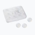 Earplugs Tyr Soft Silicone Ear Plugs 12 pcs. clear