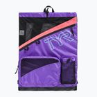 Swim bag TYR Elite Team Mesh 40 l pink / purple