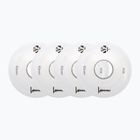 Roller skate wheels FR Skates Luminous Led Quad Wheel 62mm/85A Sixies 6LED X4 white