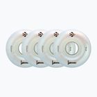 Roller skate wheels FR Skates Luminous Led Quad Wheel 62mm/97A X4 white pearl