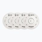 Roller skate wheels FR Skates Luminous Led Quad Wheel 62mm/85A Sixies 6LED X4 rainbow/white