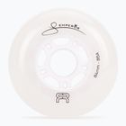 Roller skate wheels FR Skates Downtown Wheel 84mm/85A Emperor X4 natural/white