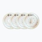 Roller skate wheels Luminous Led Wheels Duo 72mm/85A X4 white/pearl