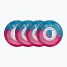 Roller skate wheels Luminous Led Wheels Duo 76mm/85A X4 galaxy/purple