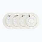 Roller skate wheels Luminous Led Wheels Duo 80mm/85A X4 white/red