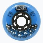 Roller skate wheels FR Skates Street Invaders Wheels 80mm/84A X4 blue/black