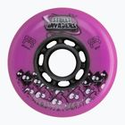 Roller skate wheels FR Skates Street Invaders Wheels 80mm/84A X4 pink/black