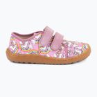 Children's barefoot shoes Froddo Canvas white/pink