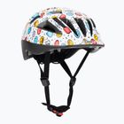 Children's bike helmet ABUS Smooty 2.0 white smiley