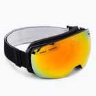 Ski goggles Alpina Granby Q-Lite black matt/red sph