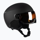 Ski helmet Alpina Arber Visor Q Lite black matte