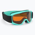 Alpina Piney children's ski goggles aqua matt/ orange