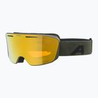 Alpina Nendaz Q-Lite S2 olive matt/gold ski goggles