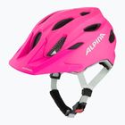 Alpina children's bike helmet Carapax shocking pink matte