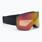 Alpina Slope Q-Lite black matt/ red ski goggles
