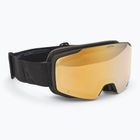 Alpina Taos QV black matt/ gold ski goggles