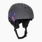 Alpina Pizi midnight/ grey leo matt children's ski helmet