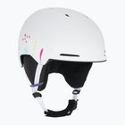 Alpina Brix children's ski helmet white/ graphic matt