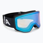 Ski goggles Alpina Venet Q-Lite black/glacier matt/blue