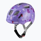 Children's bike helmet Alpina Ximo 2 Jr purple hearts gloss