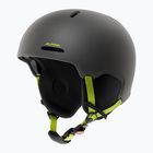 Children's ski helmet Alpina Zupo 2 charcoal neon matt