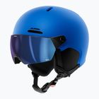Children's ski helmet Alpina Zupo 2 Visor Q-Lite blue matt