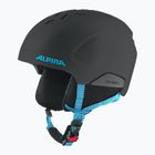 Children's ski helmet Alpina Pizi black blue matt