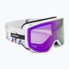 Ski goggles Alpina Venet M Q-Lite white/lilac matt