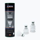 VICTOR Nylon Shuttle 3000 badminton shuttlecocks 6 pcs white 101519
