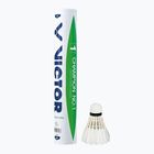 Badminton shuttlecocks VICTOR Champion No 1 12 pcs white.