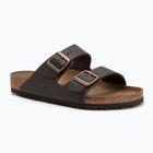 BIRKENSTOCK Arizona NL Regular dark brown flip-flops