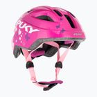 PUKY PH 8 Pro-S pink/flower children's bicycle helmet