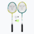 Talbot-Torro 2 Fighter badminton set blue and yellow 449412