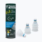 Talbot-Torro Eli badminton darts 6 pcs white.