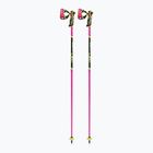 Ski poles LEKI Venom SL 3D neon pink/black/neon yellow