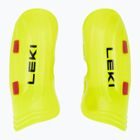 LEKI Worldcup Pro Junior children's shin guards neon