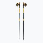 LEKI Spitfire 3D ski pole denim blue/ aegean blue/ mustard yellow