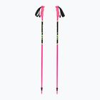 LEKI Racing children's ski poles neon pink/ black/ neon yellow