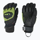 Men's LEKI WCR Coach 3D ski glove black/ ice lemon