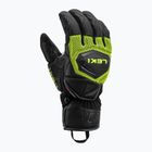 Men's LEKI WCR Coach 3D ski glove black/ ice lemon