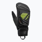 Men's Ski Gloves LEKI WCR C-Tech 3D Mitt black/ ice lemon