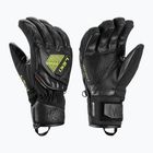 Children's ski gloves LEKI WCR C-Tech 3D Junior black/ice lemon