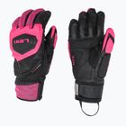 Women's Ski Gloves LEKI WCR Venom SL 3D black/pink